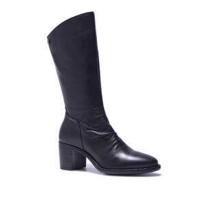 Carl Scarpa Lodeve Black Leather Ankle Boots